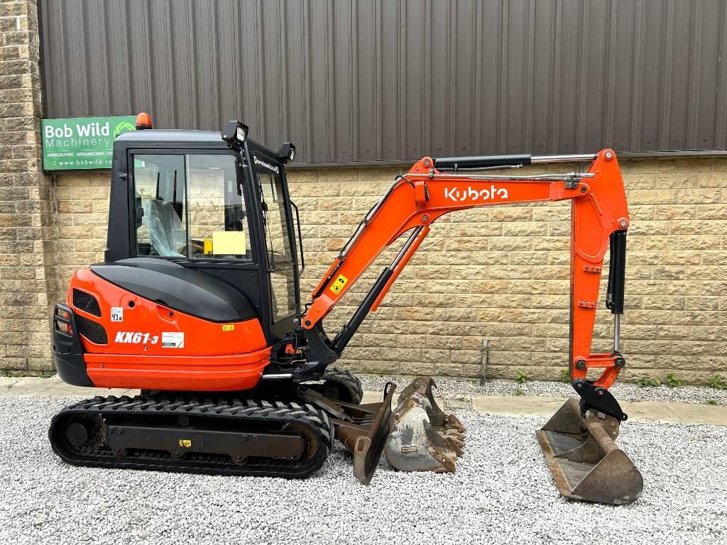 Kubota KX61-3 Minigrävare < 7t