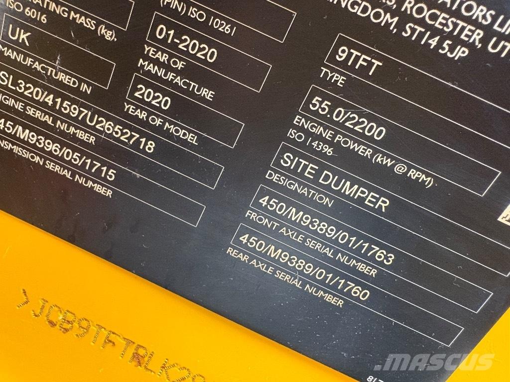 JCB 9TFT Minidumprar