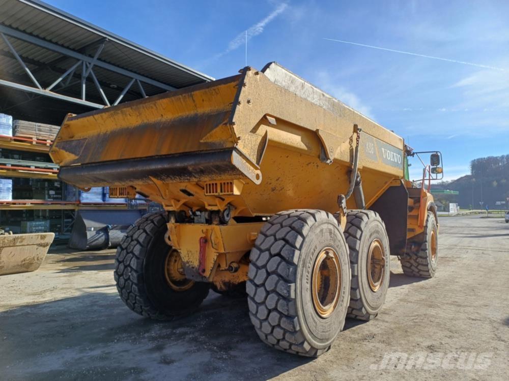Volvo A25G Midjestyrd dumper