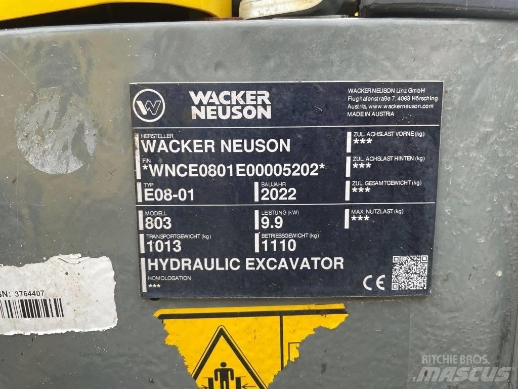 Wacker Neuson 803 Bandgrävare