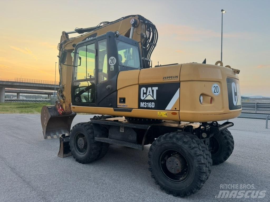 CAT M 316 D Hjulgrävare