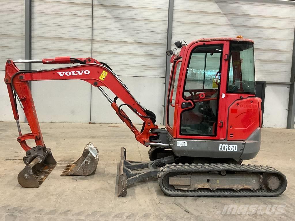 Volvo ECR 35 D Minigrävare < 7t