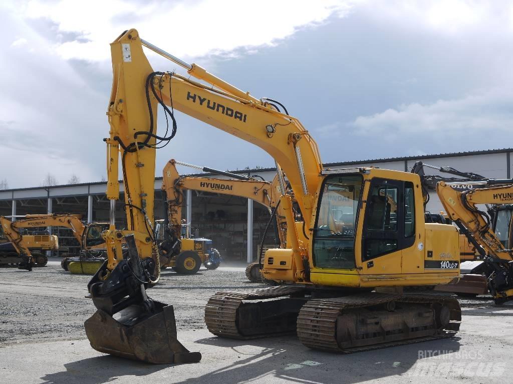 Hyundai R 140 LC-7 Bandgrävare