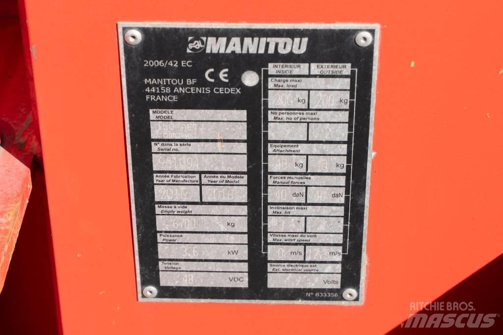 Manitou AETJ 150 Bomliftar
