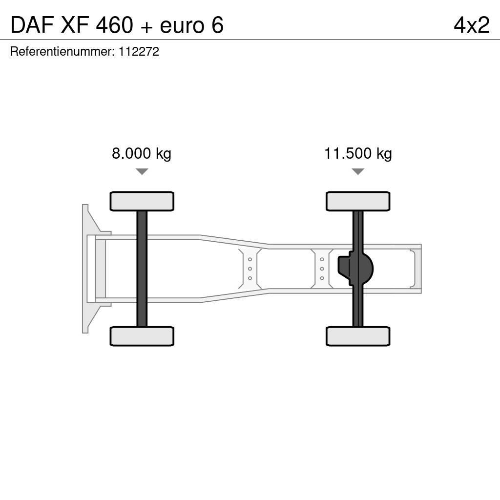 DAF XF 460 + euro 6 Dragbilar