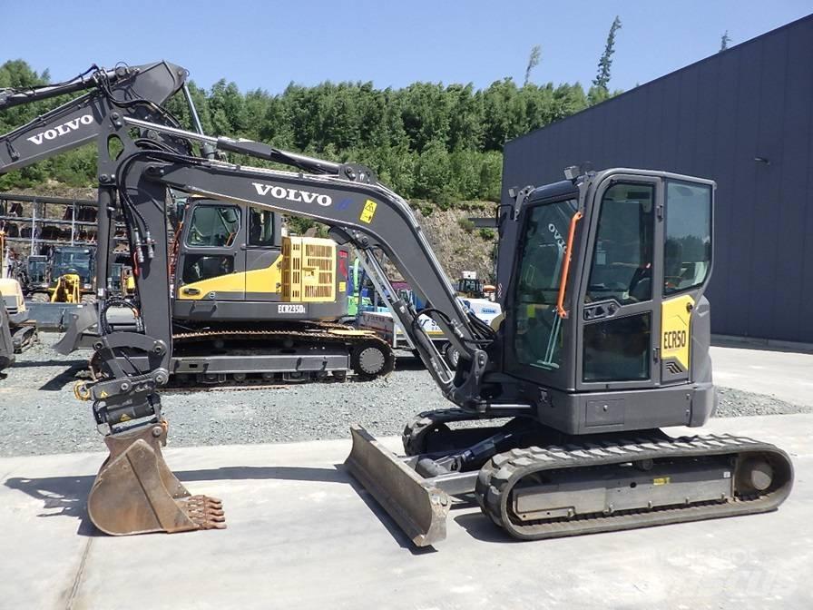 Volvo ECR 50 F Minigrävare < 7t