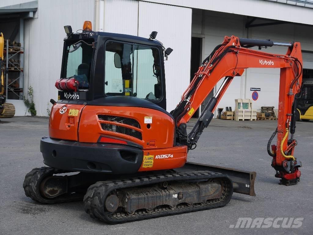 Kubota U 57-4 Minigrävare < 7t