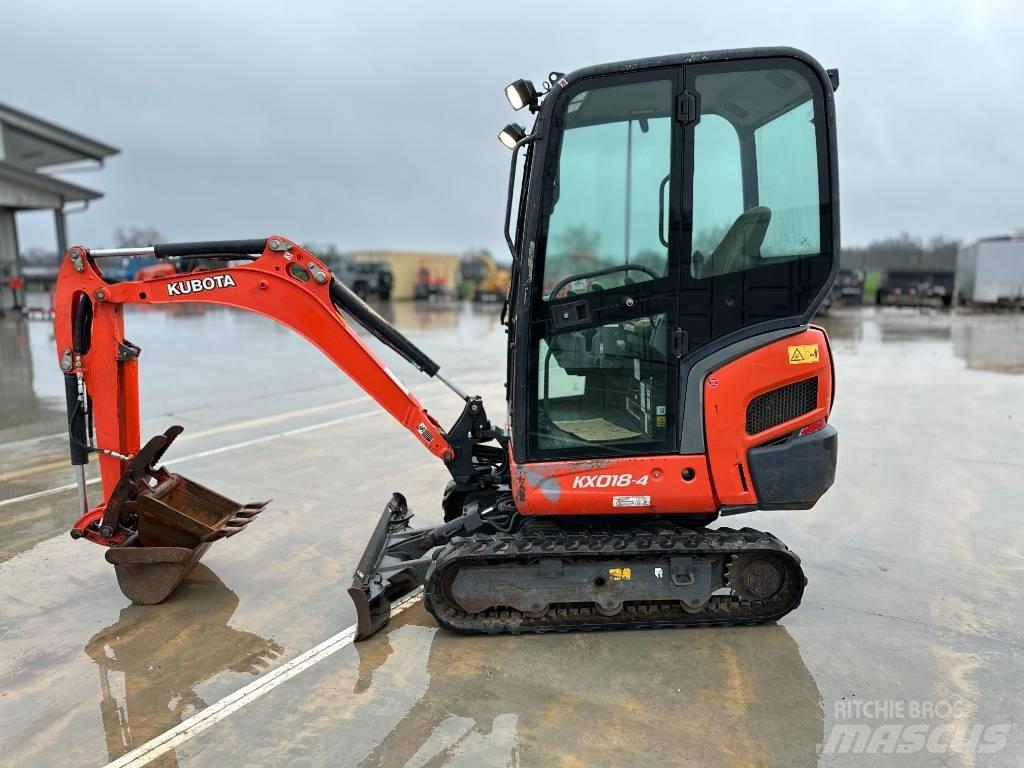 Kubota KX 018-4 Minigrävare < 7t