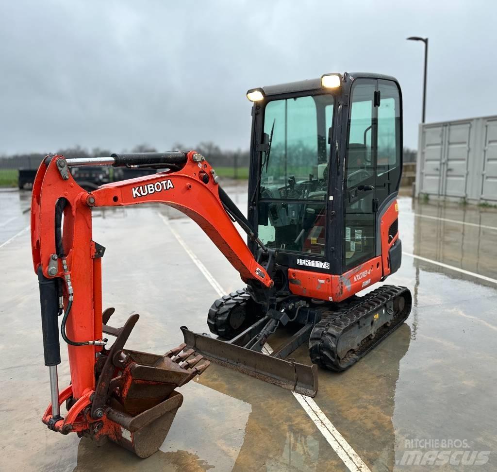 Kubota KX 018-4 Minigrävare < 7t