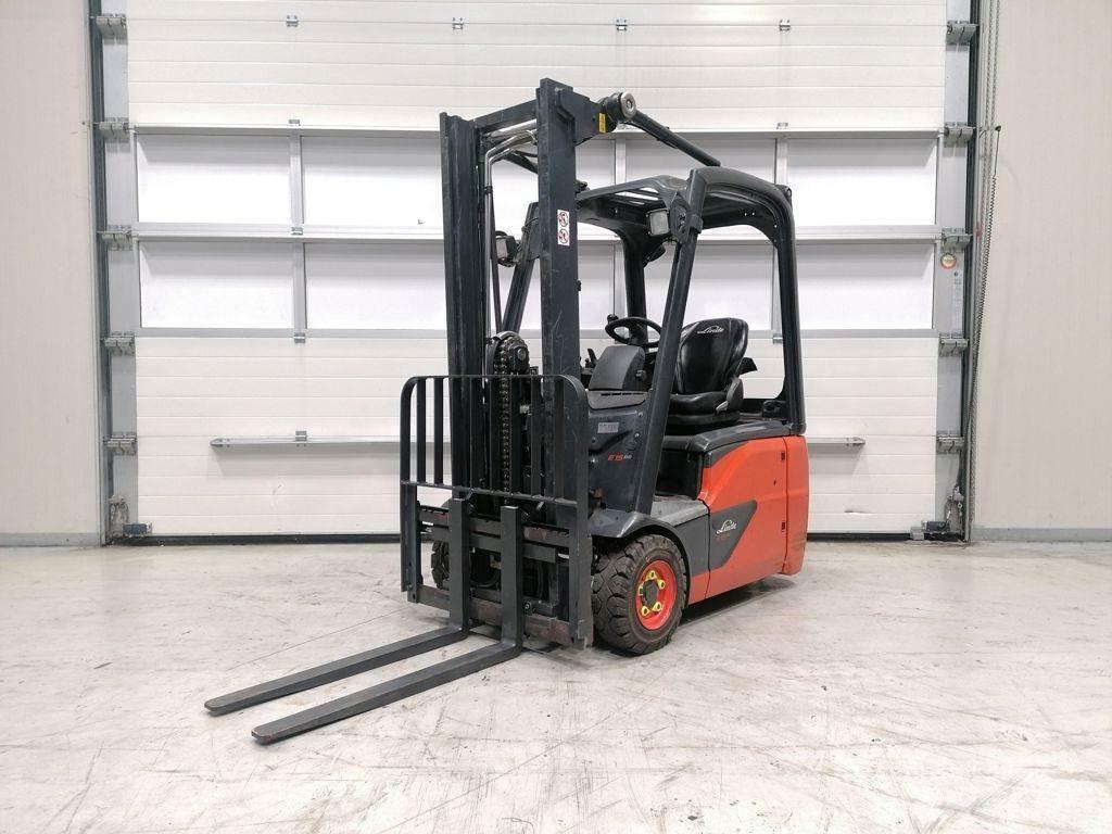 Linde E15-02 Elmotviktstruckar
