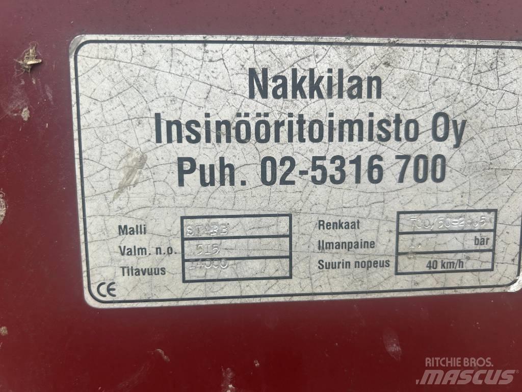 Palmu 14m3 Flytgödselspridare