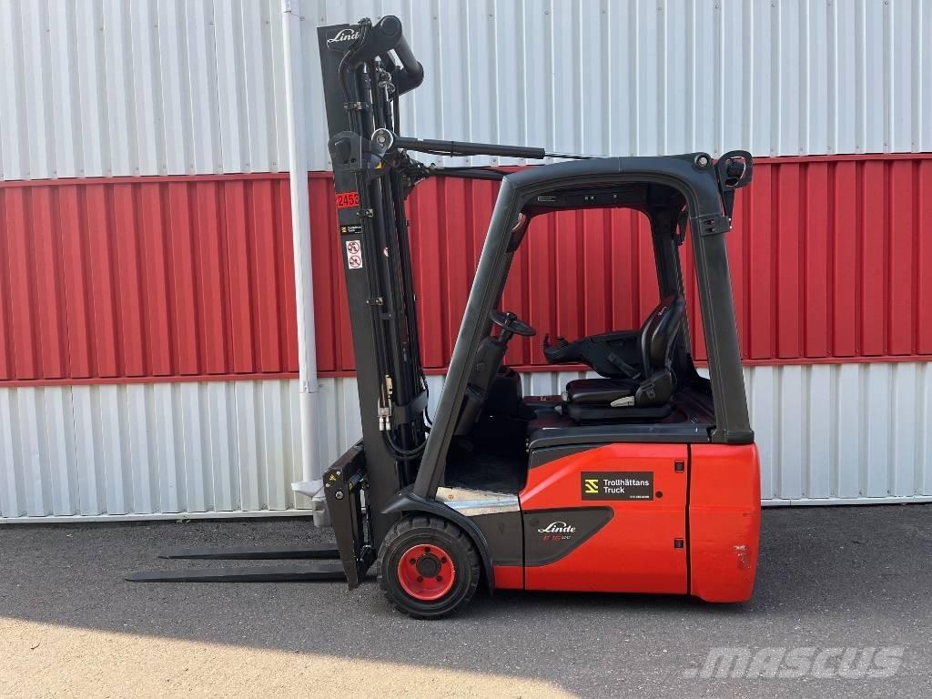 Linde E 16 C-02 Elmotviktstruckar