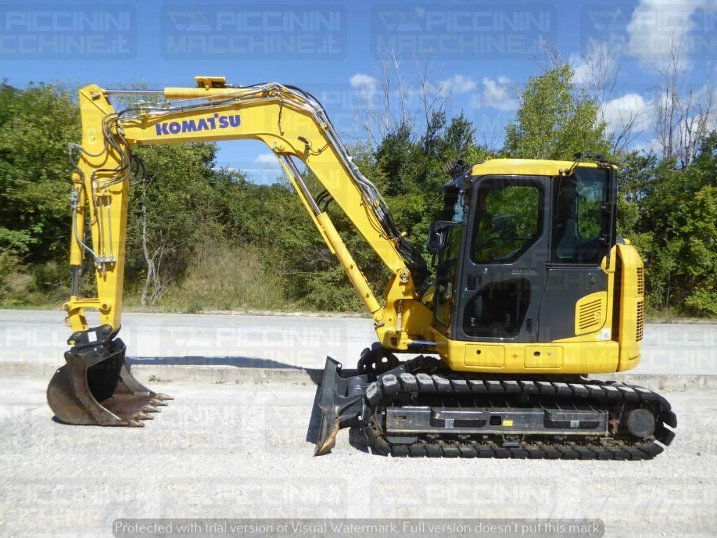 Komatsu PC88MR-11 Midigrävmaskiner 7t - 12t