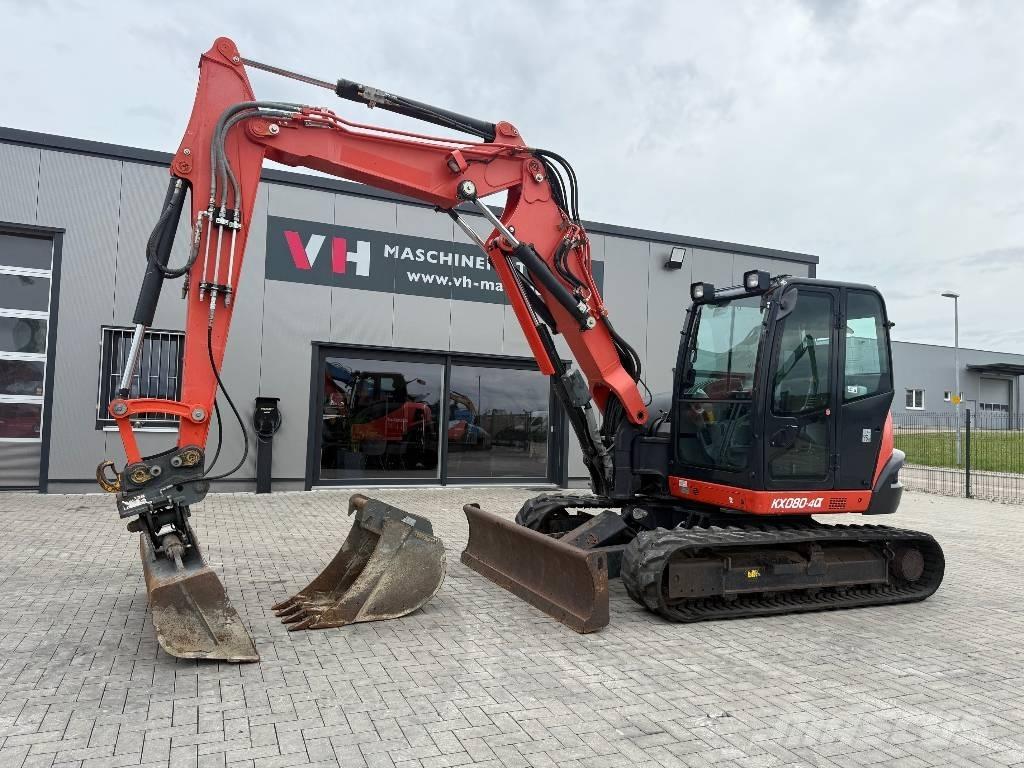 Kubota KX 080-4 Midigrävmaskiner 7t - 12t
