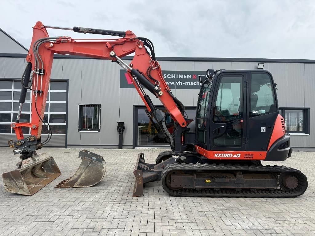 Kubota KX 080-4 Midigrävmaskiner 7t - 12t