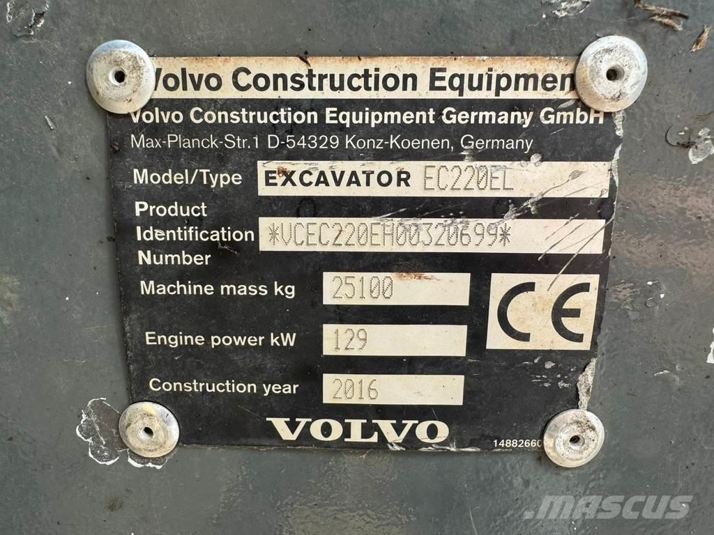 Volvo EC220EL Bandgrävare