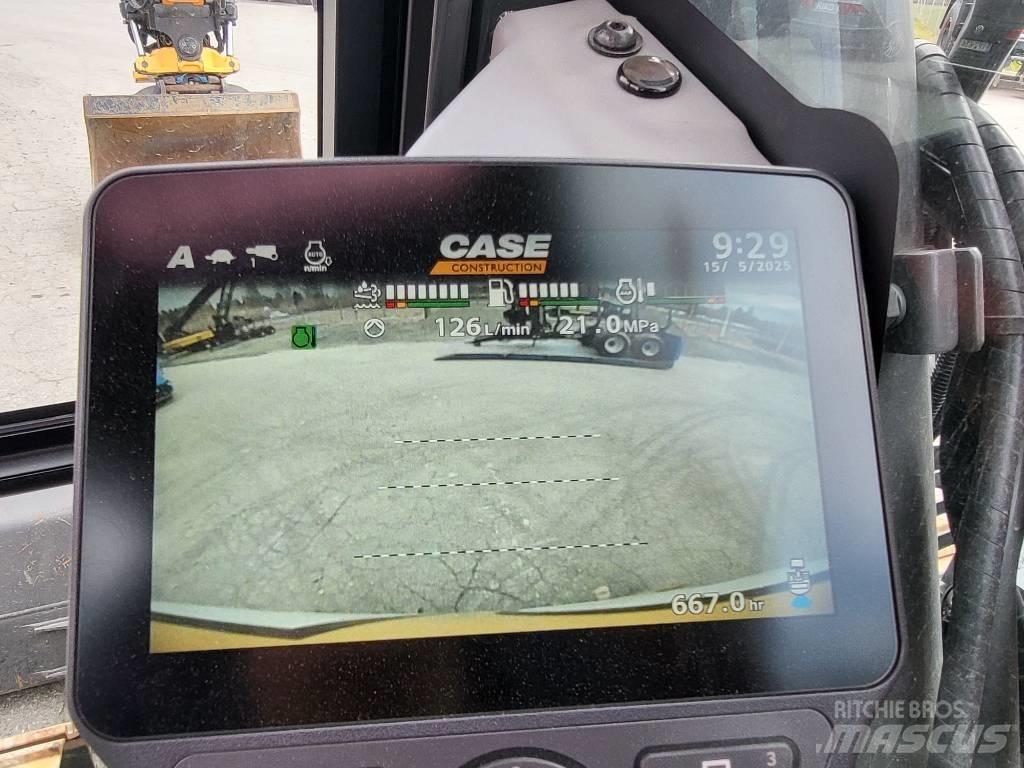CASE CX 145 D SR Bandgrävare