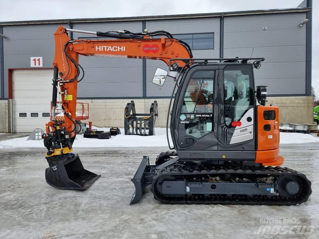 Hitachi ZX 85 US-6 Midigrävmaskiner 7t - 12t