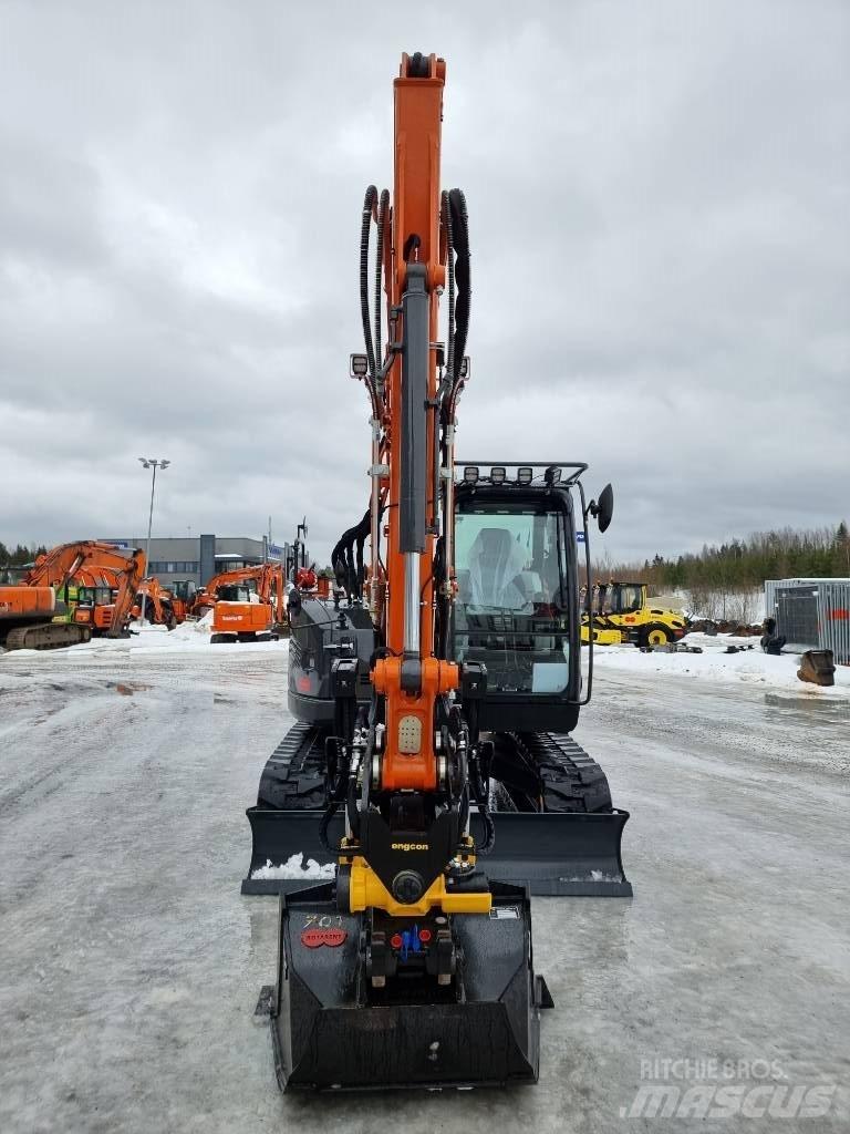 Hitachi ZX 85 US-6 Midigrävmaskiner 7t - 12t