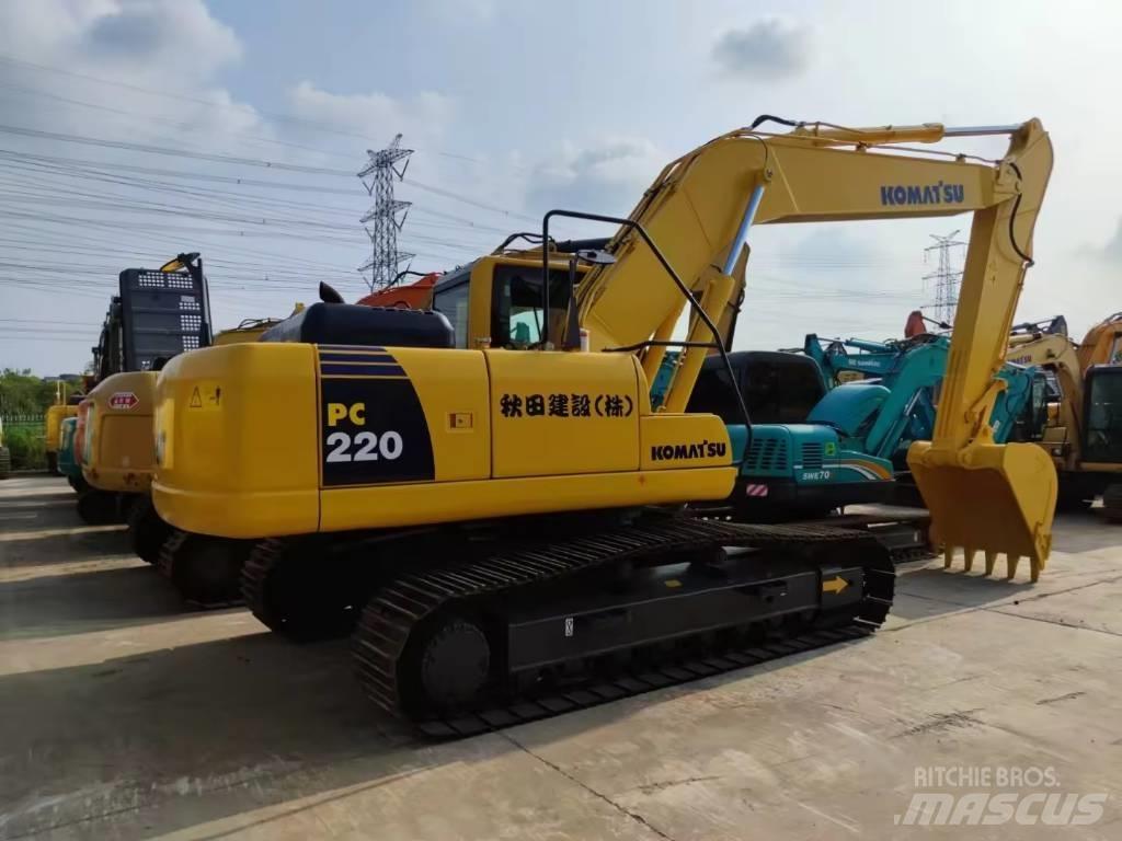 Komatsu PC 220 Bandgrävare