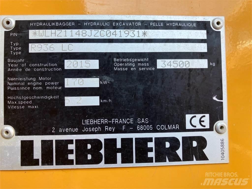 Liebherr R936 Bandgrävare