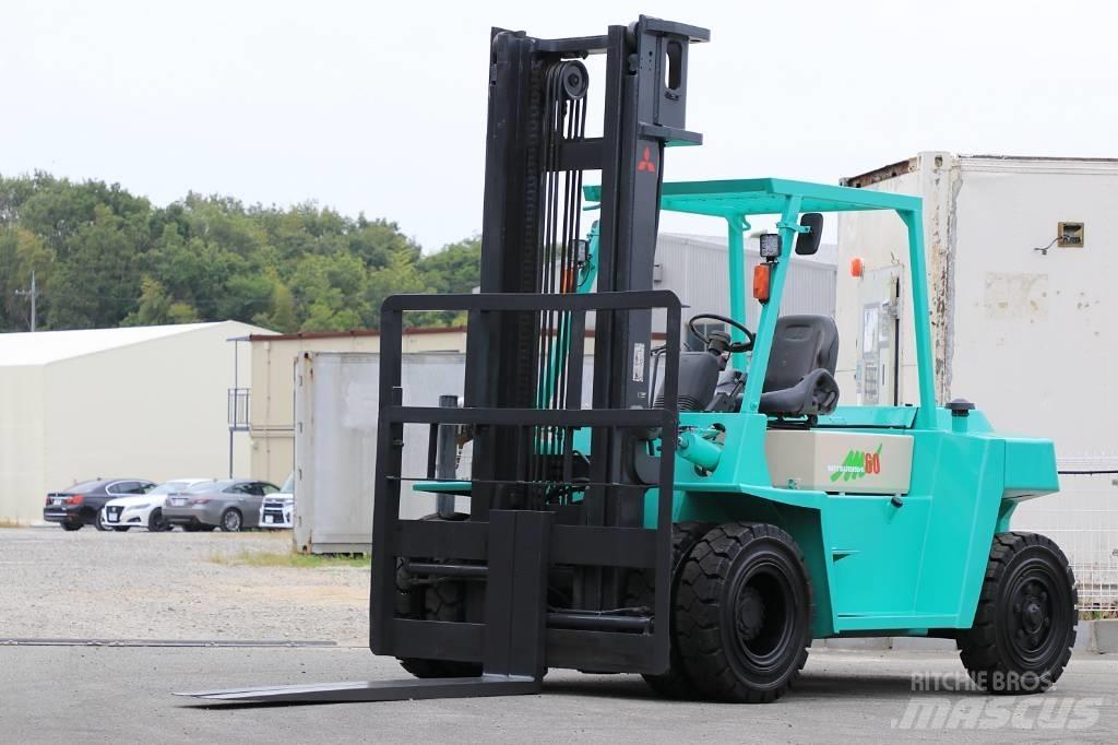 Mitsubishi FD60 Dieselmotviktstruckar