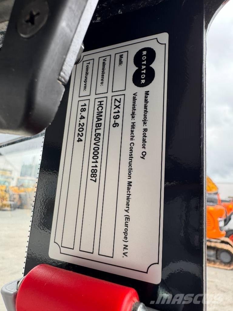 Hitachi ZX 19-6 CR Minigrävare < 7t