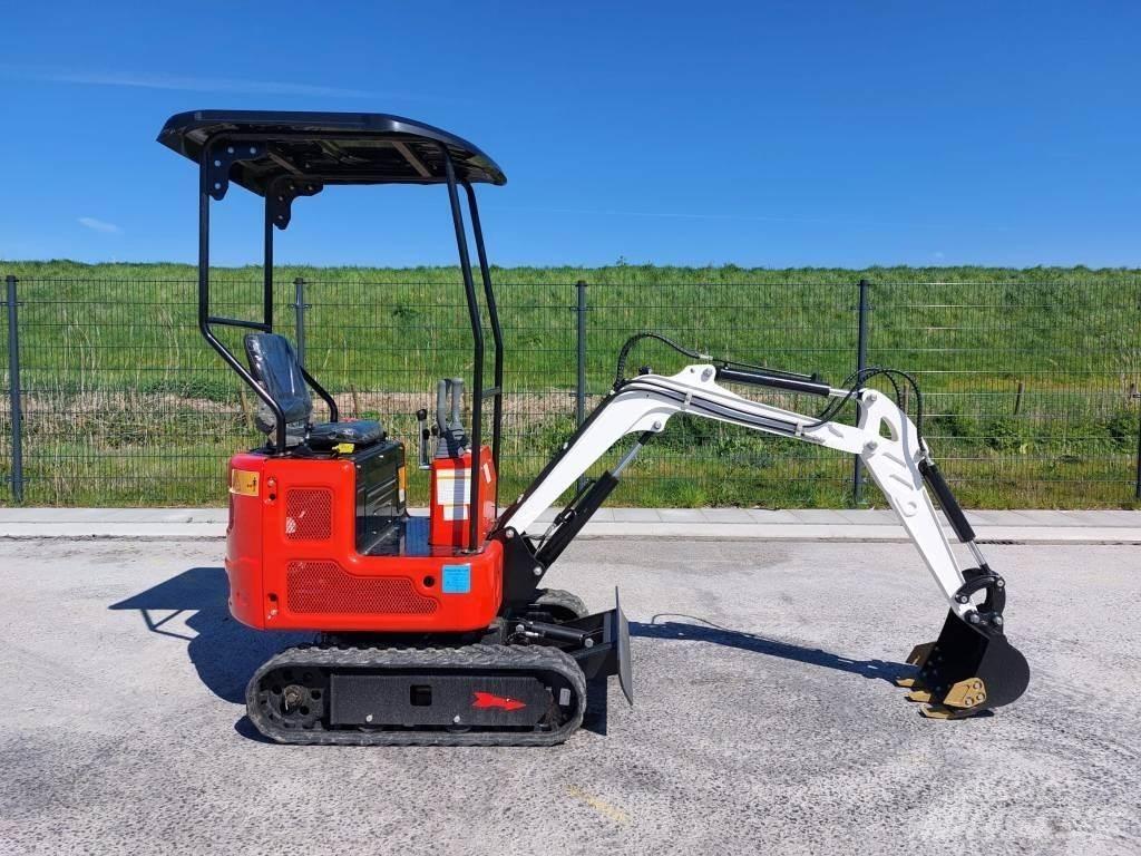 TOS R319 Minigrävare < 7t