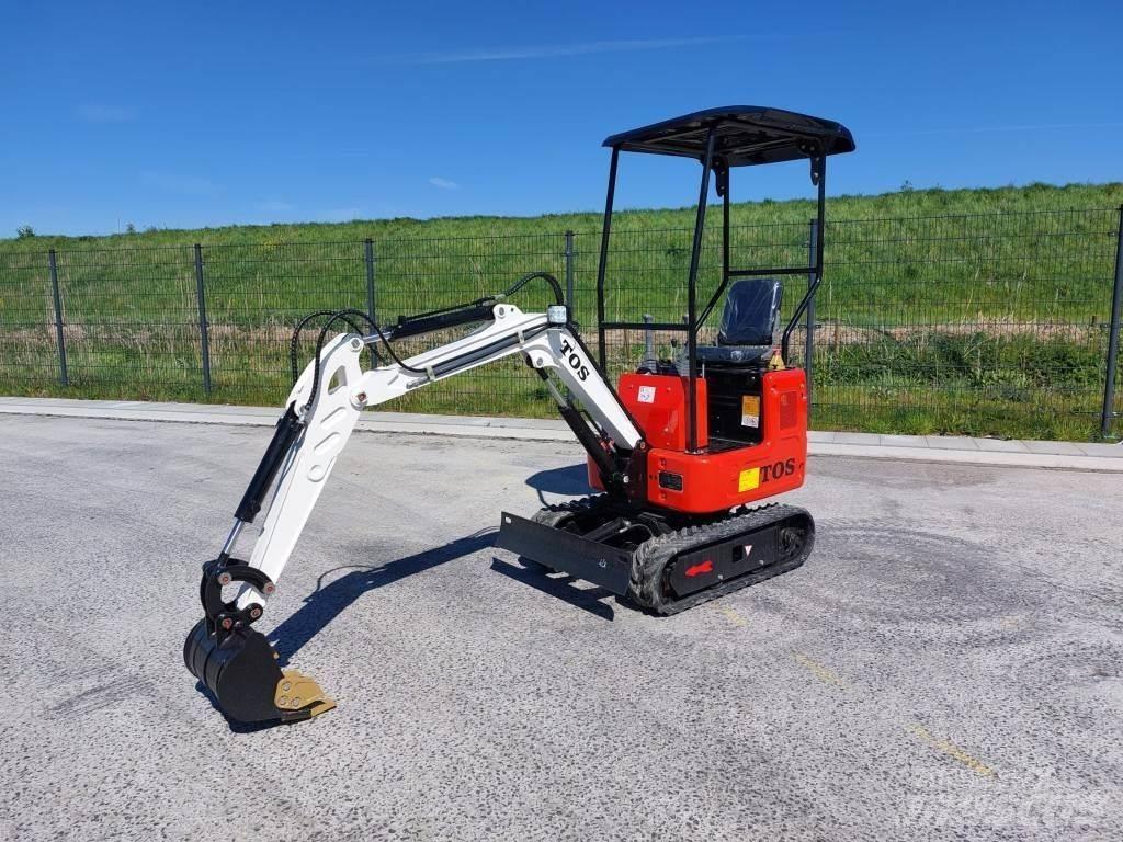 TOS R319 Minigrävare < 7t