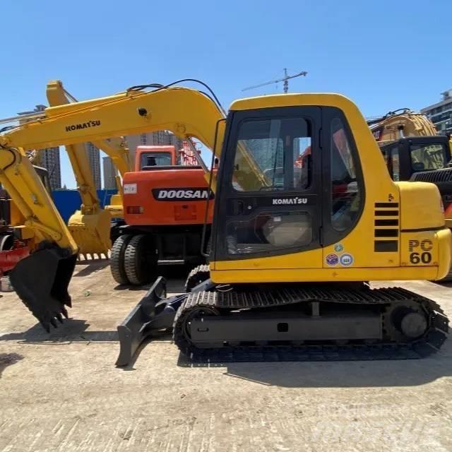 Komatsu PC60-7 Bandgrävare
