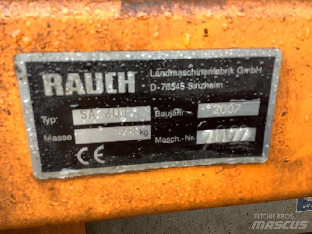Rauch SA 601 Grönytemaskiner - Övriga
