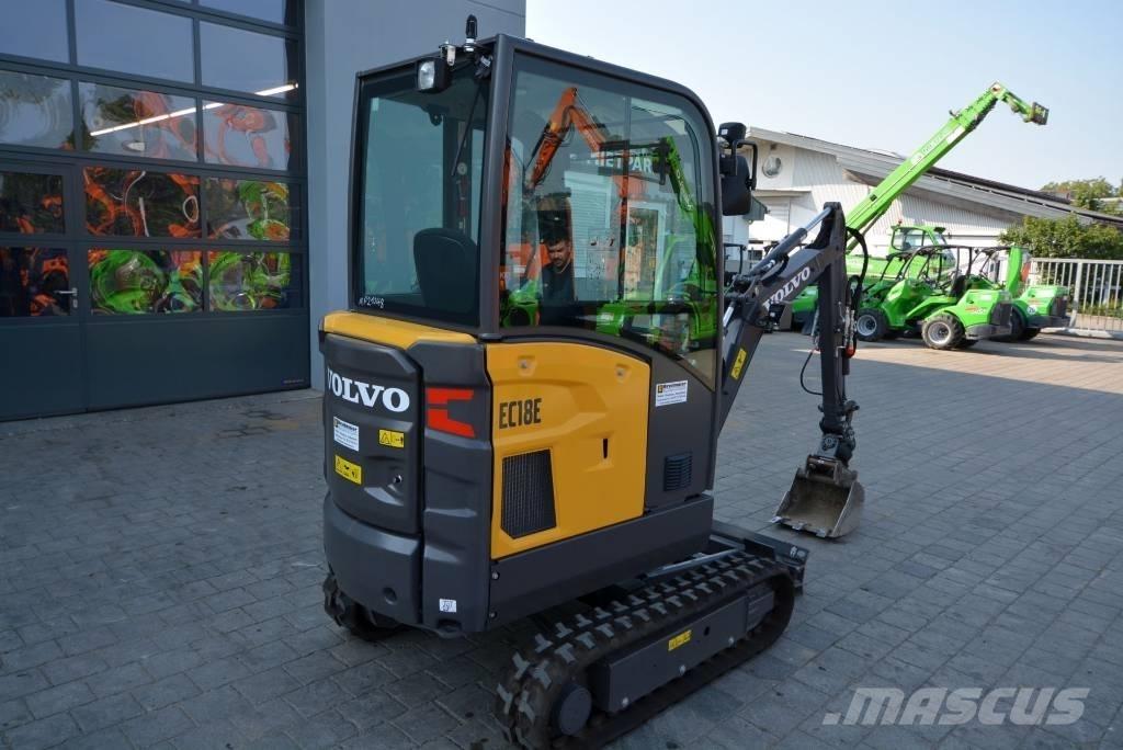 Volvo EC 18 E Minigrävare < 7t