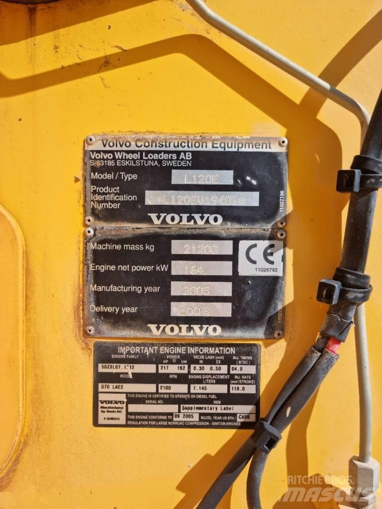 Volvo L 120 E Hjullastare