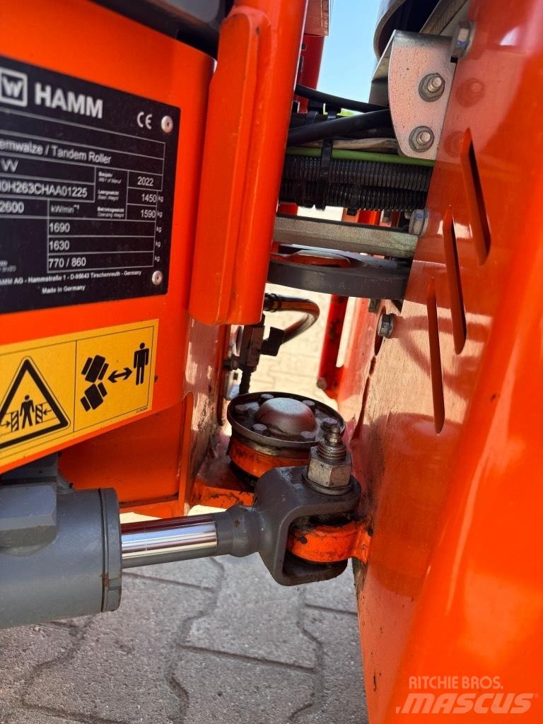 Hamm HD 8 VV Tvåvalsvältar
