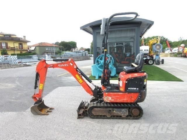 Kubota K 008-5 Minigrävare < 7t