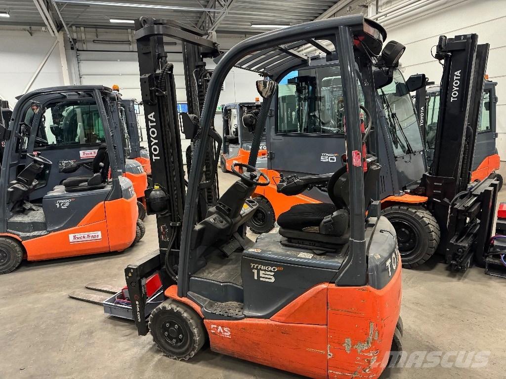 Toyota 8FBE15T Elmotviktstruckar