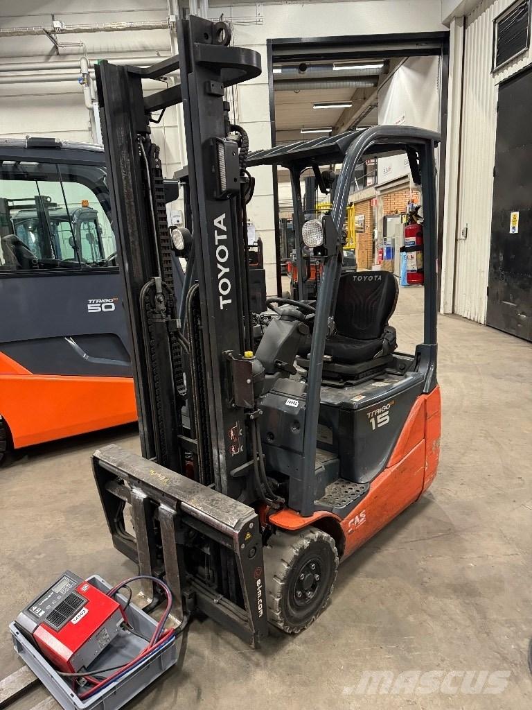 Toyota 8FBE15T Elmotviktstruckar