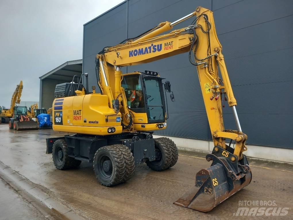 Komatsu PW160-11E0 Hjulgrävare
