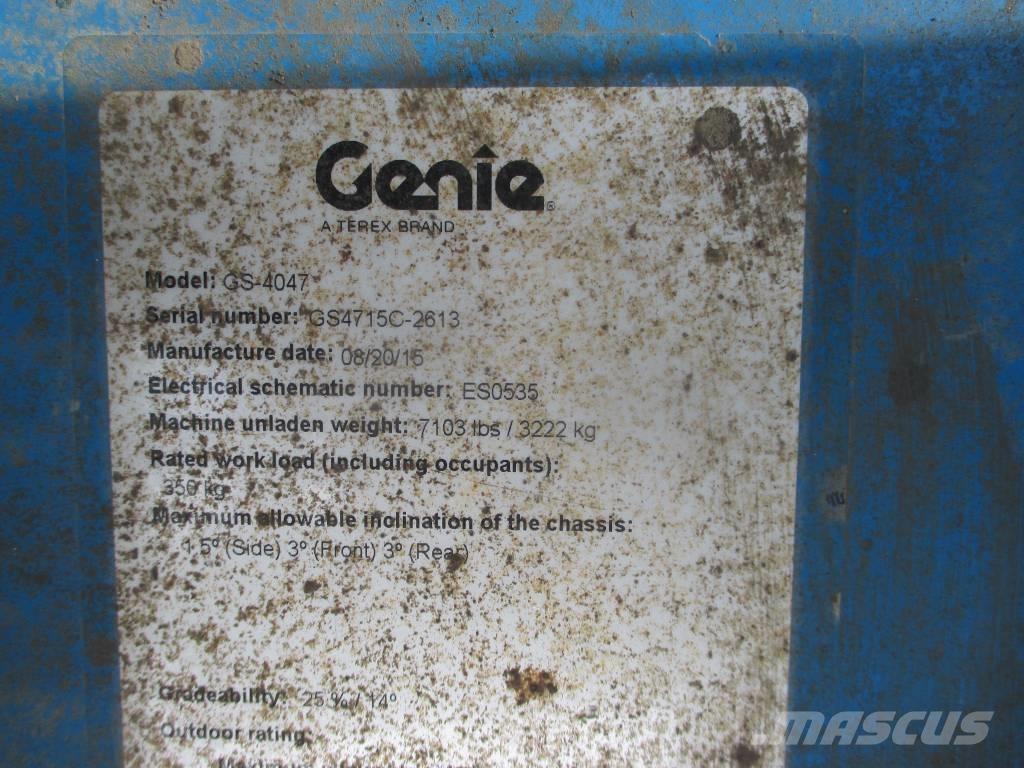 Genie GS 4047 Saxliftar