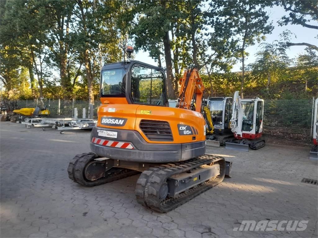 Doosan DX85R-3 Midigrävmaskiner 7t - 12t