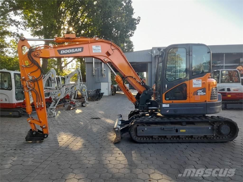 Doosan DX85R-3 Midigrävmaskiner 7t - 12t