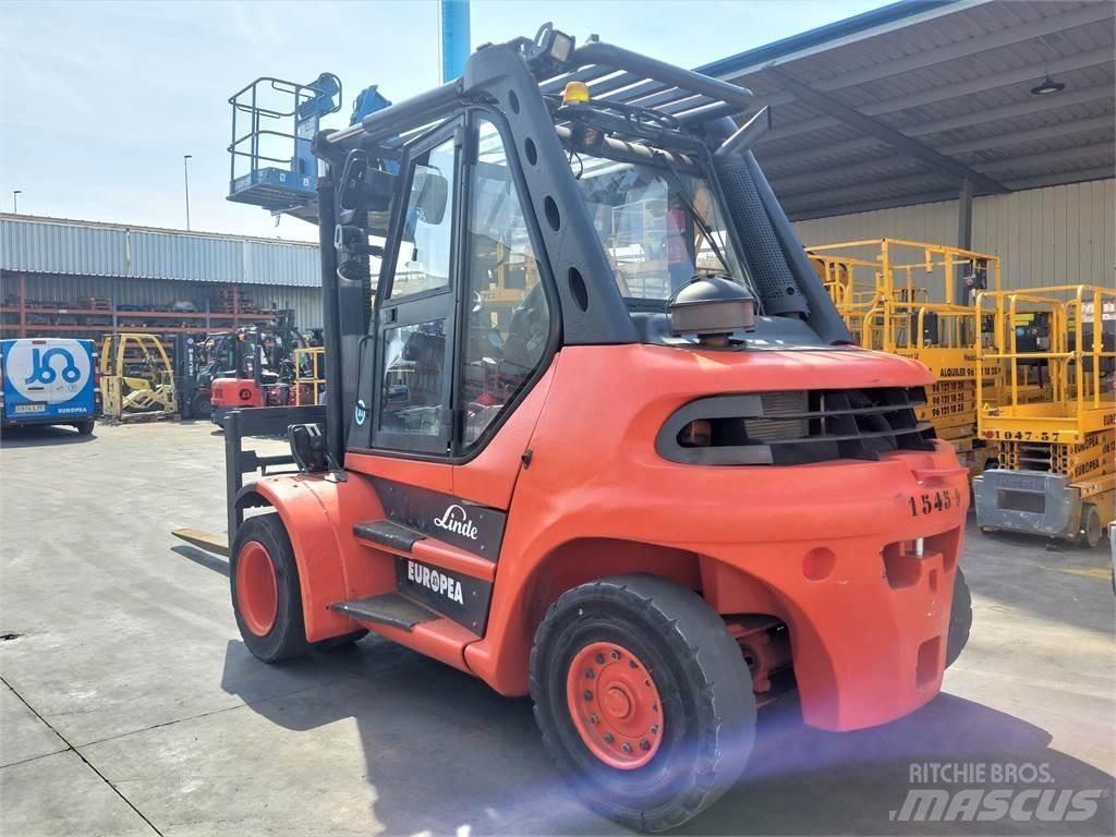Linde H80D 03 Dieselmotviktstruckar
