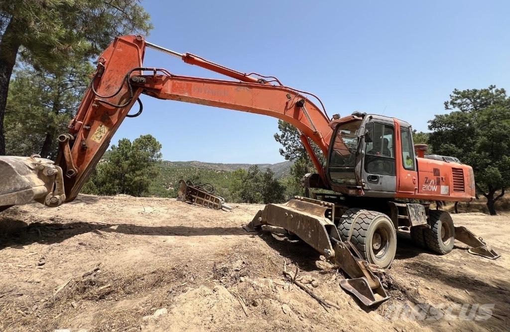 Hitachi ZX 210 W Hjulgrävare