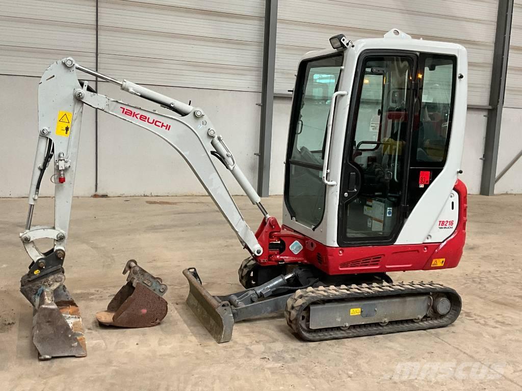 Takeuchi TB 216 Minigrävare < 7t