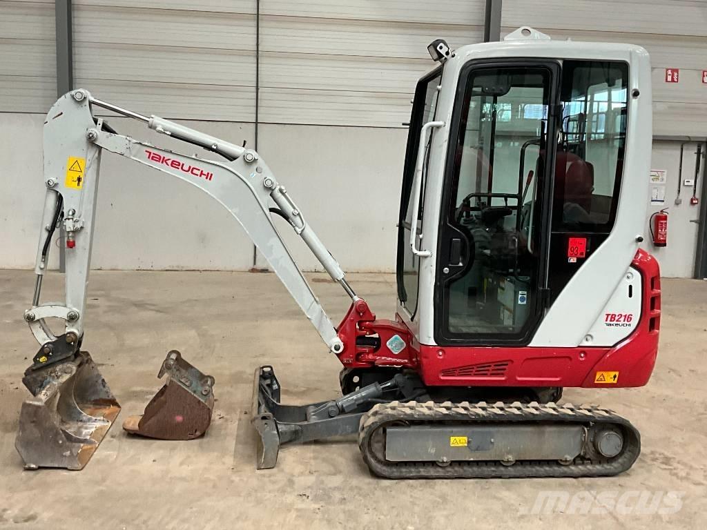 Takeuchi TB 216 Minigrävare < 7t