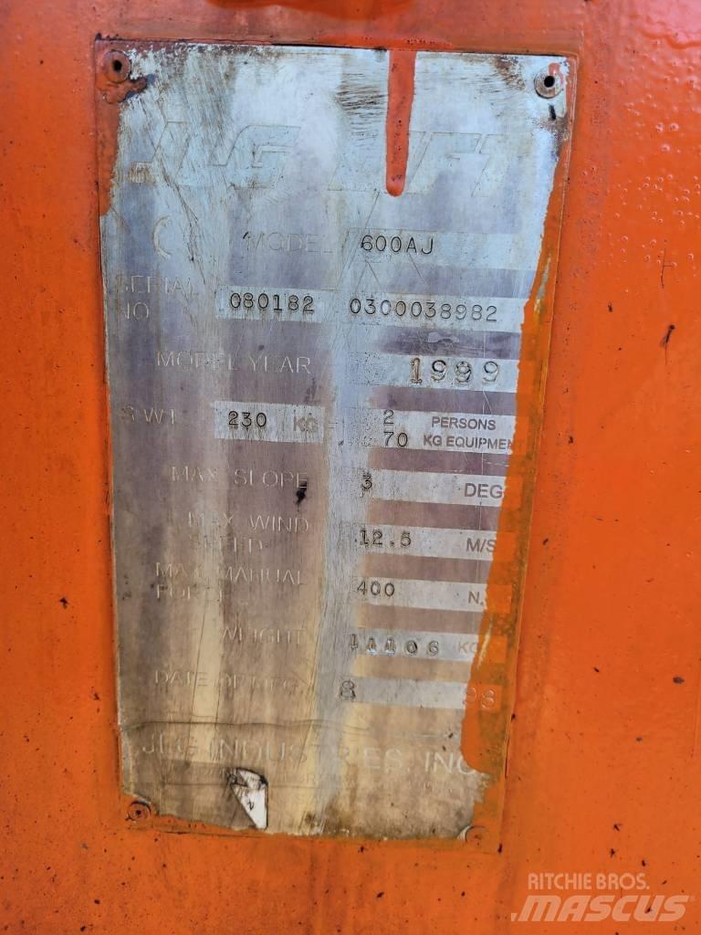 JLG 600 AJ Teleskop bomliftar