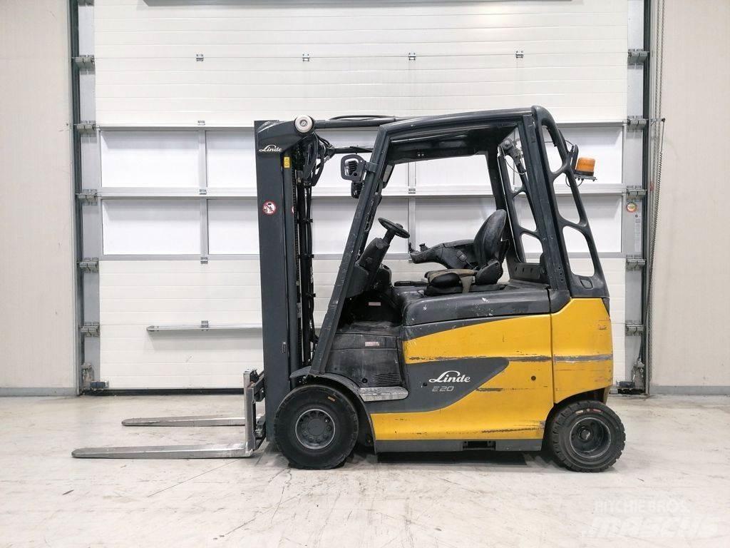 Linde E20H-01/600 Elmotviktstruckar