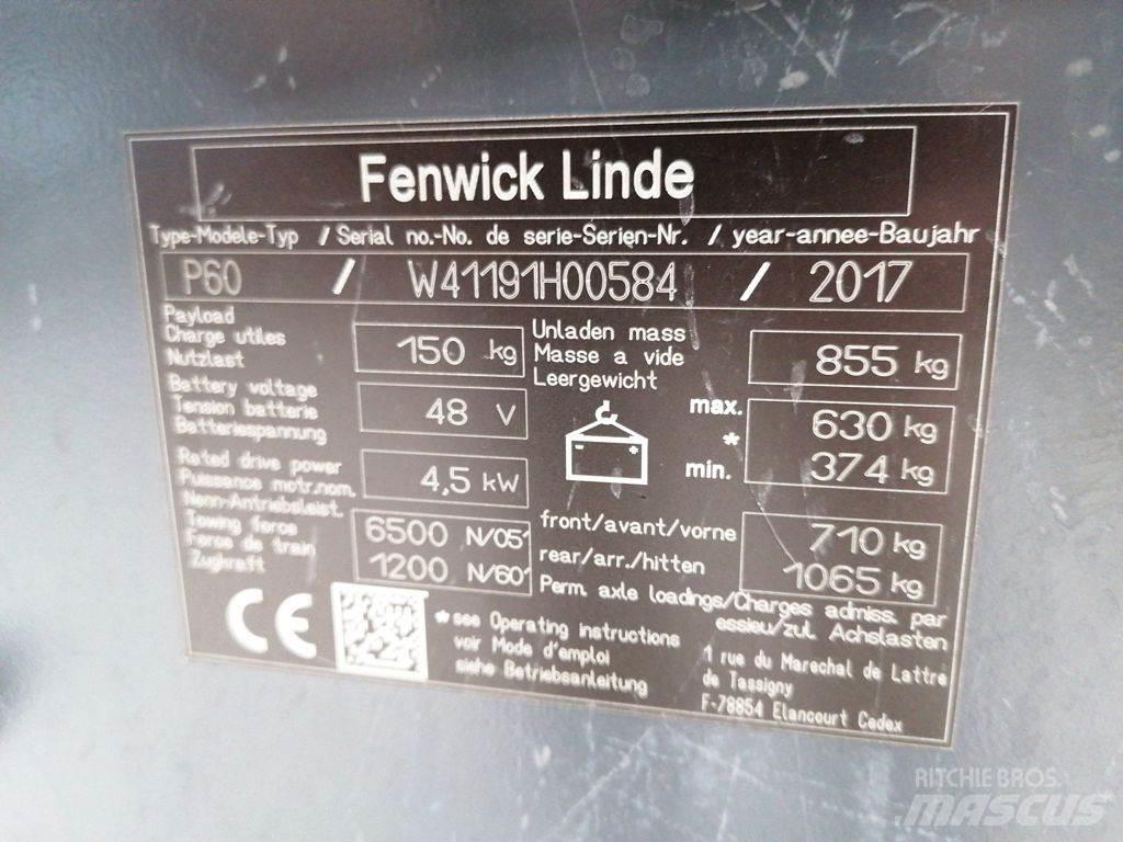 Linde P60 Dragbilar