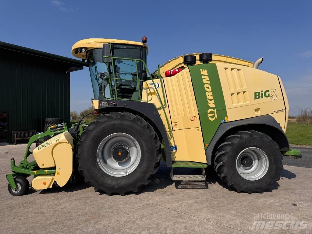Krone Big X 1100 Självgående fälthackar