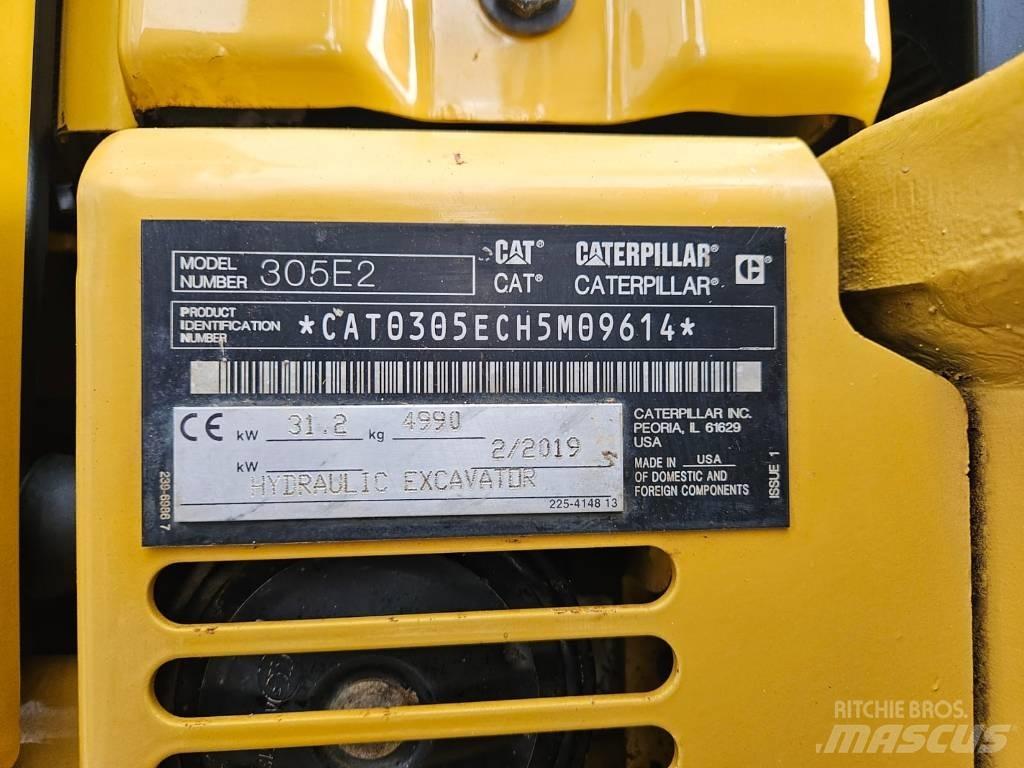 CAT 305 E2 Minigrävare < 7t